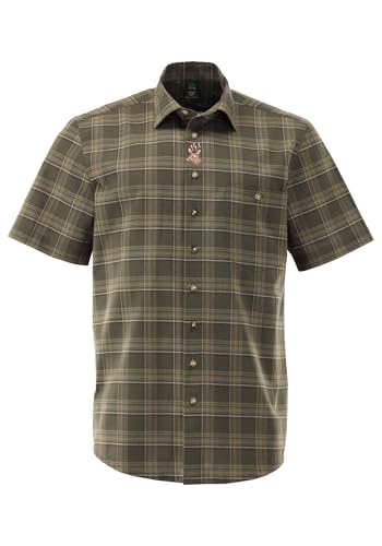 os-trachten-lobox-jagdhemd-herren-kurzarm-gr-39-40-karo image 4