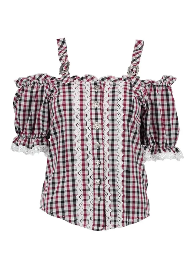 os-trachten-batoya-trachtenbluse-mit-tr-gern-weinrot image 1