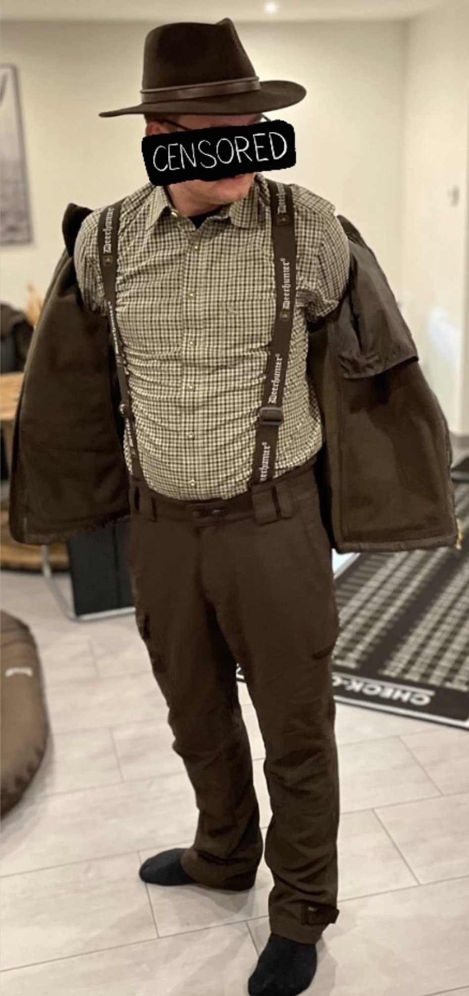 Sitzt schlank
