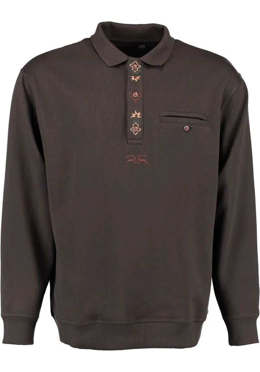 os-trachten-shuro-sweatshirt-gr-l-hirsch-edelwei image 1
