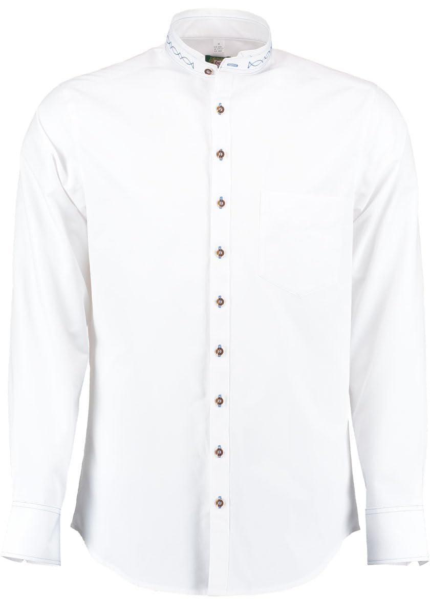 os-trachten-storax-trachtenhemd-herren-langarm-slim-fit image 1