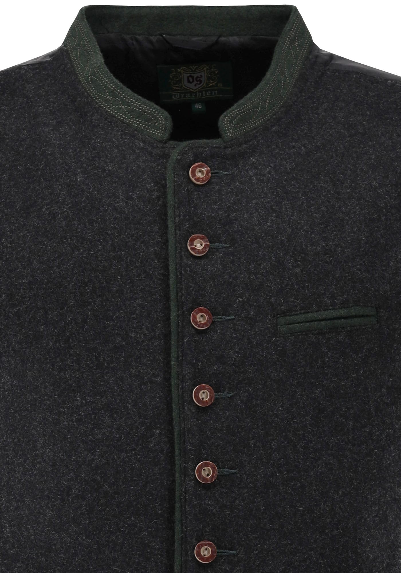 os-trachten-thoyad-trachtenweste-slim-fit-wolle-oliv-gr-n image 3