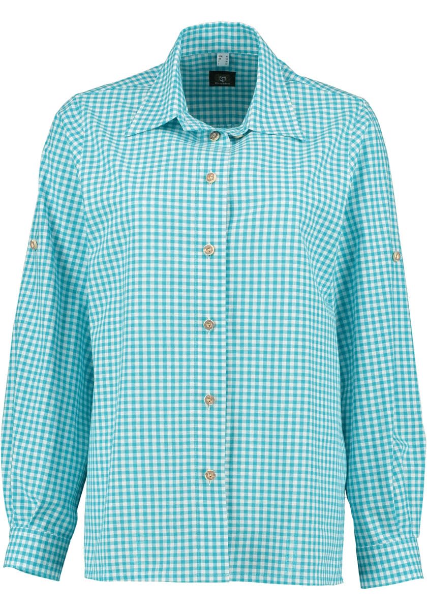 os-trachten-eretep-trachtenbluse-langarm-liegekragen-polyester image 1