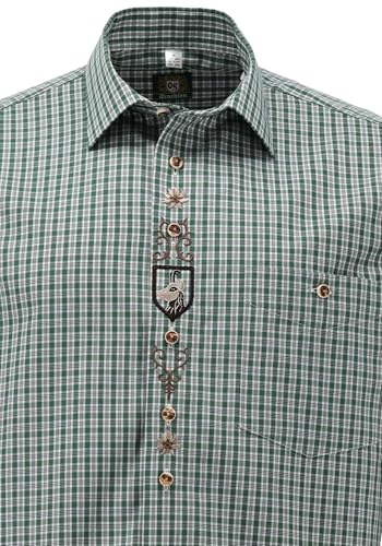 os-trachten-amboio-jagdhemd-herren-slim-fit-43-44-karo image 6