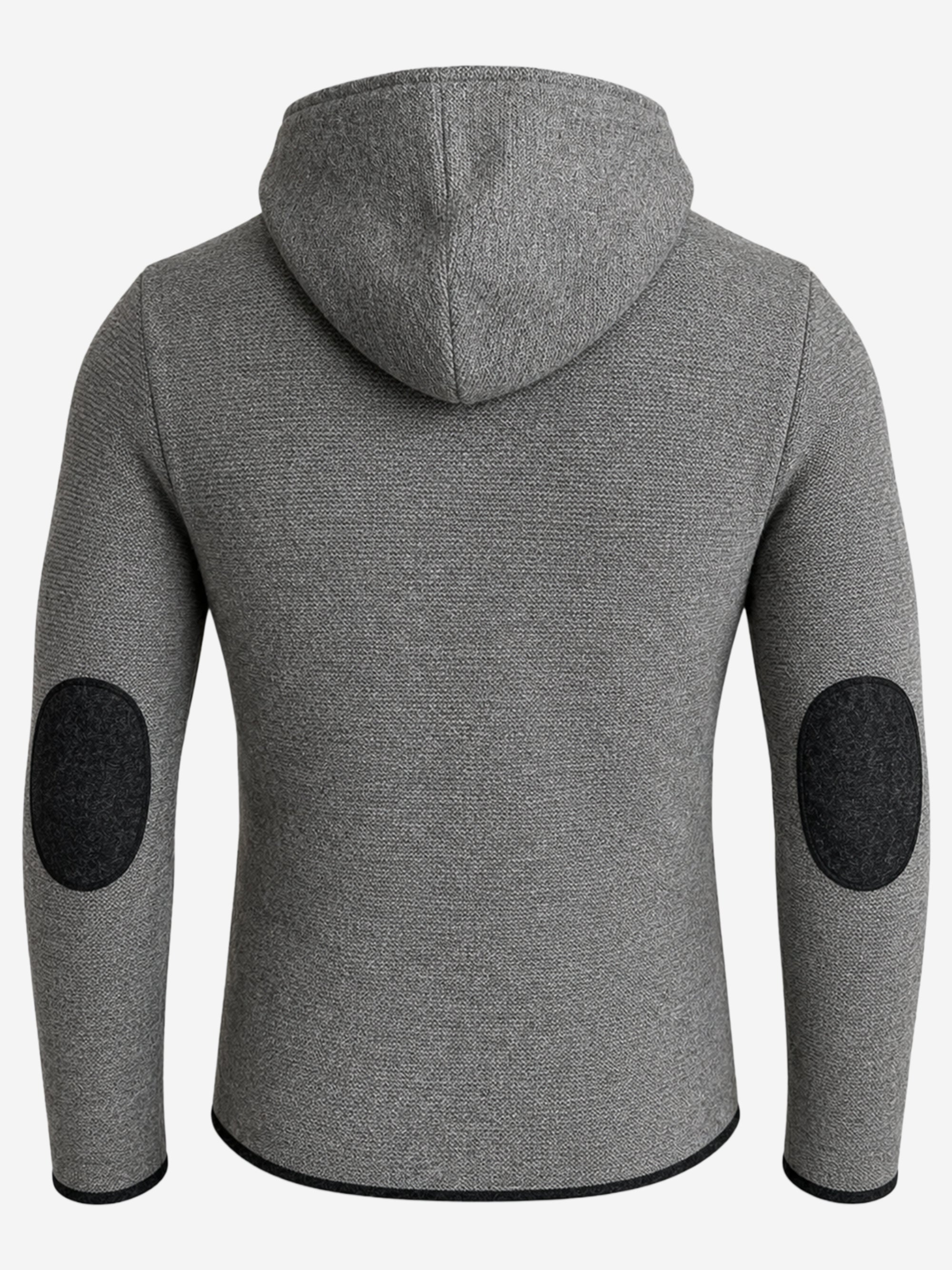 litzlfelder-herren-basti-kapuzenjacke-mittelgrau-merinowolle image 2