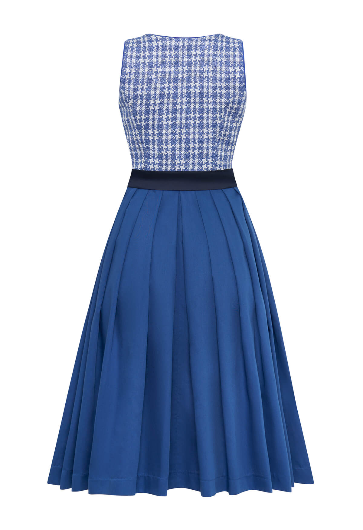 m-nchner-manufaktur-dirndl-fanny-dirndl-blau-kariert-baumwolle image 2