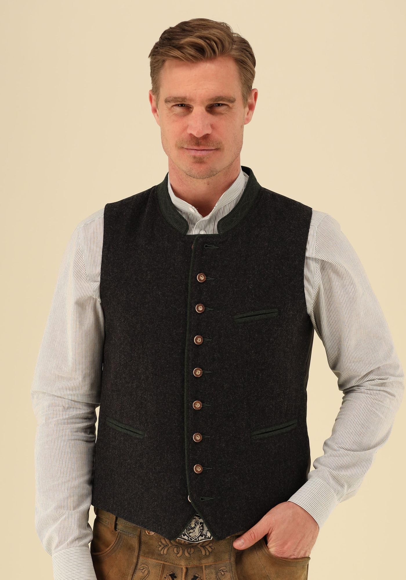 os-trachten-thoyad-trachtenweste-slim-fit-wolle-oliv-gr-n image 4