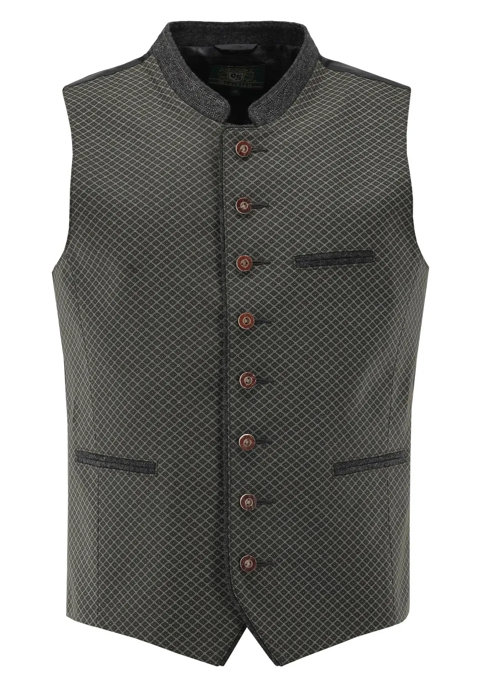 os-trachten-teger-trachtenweste-herren-slim-fit-52-marine image 1