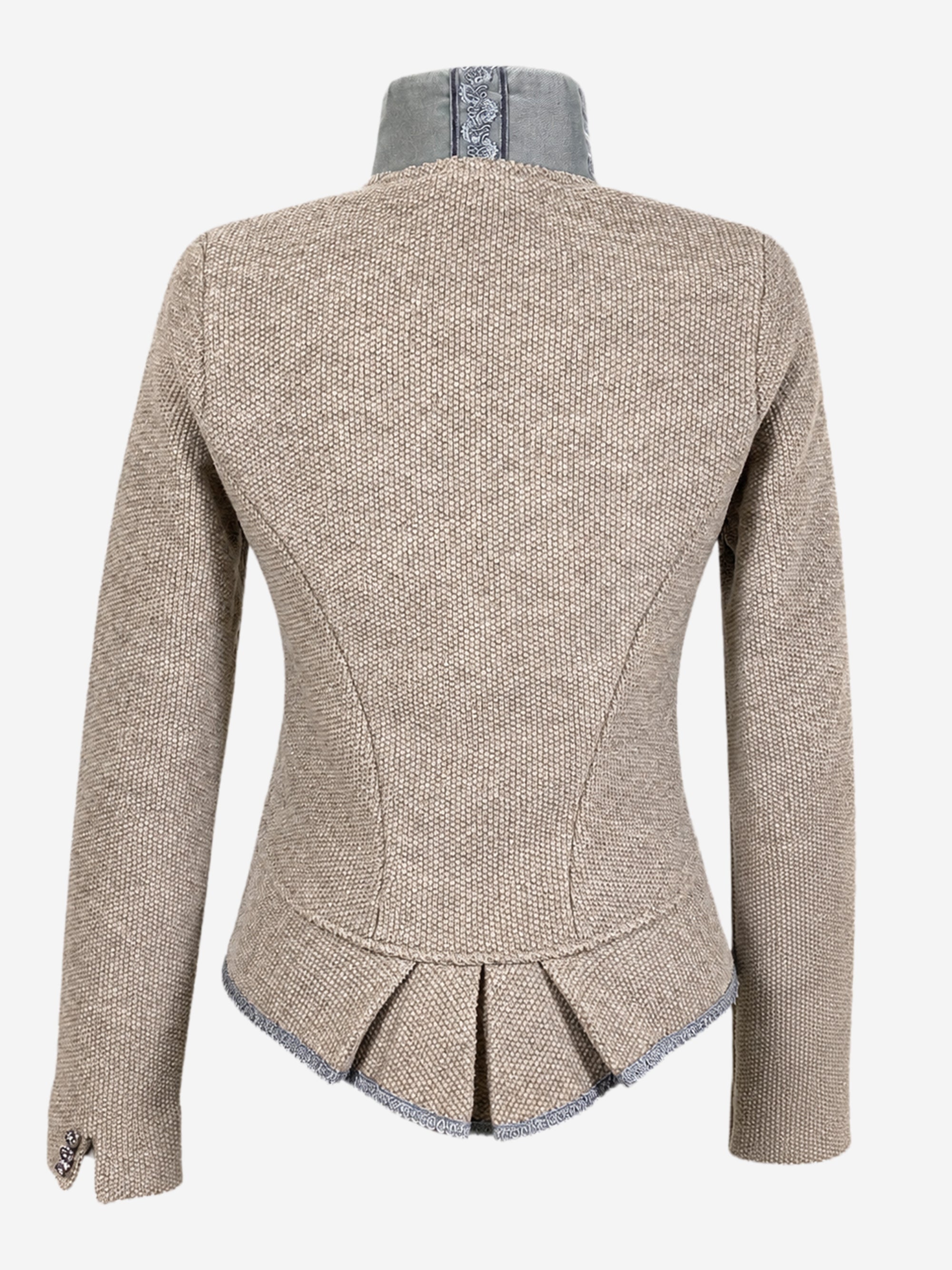 litzlfelder-damen-daphne-strickblazer-beige-schurwolle image 2