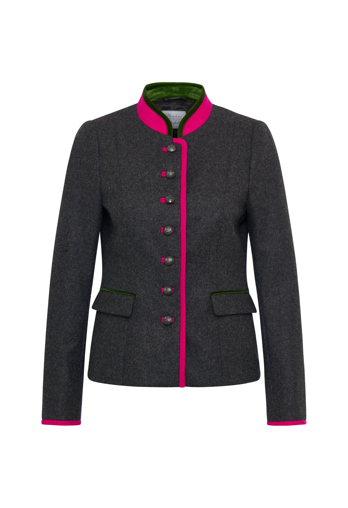m-nchner-manufaktur-marie-jacke-anthrazit-loden-gr-38 image 1