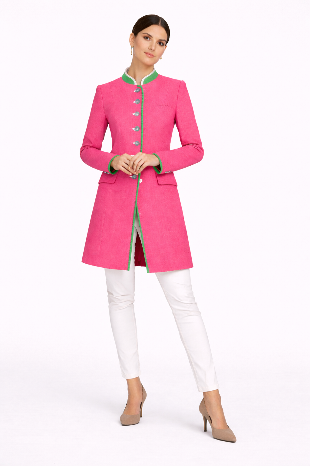m-nchner-manufaktur-franzi-gehrock-pink-tailliert image 3