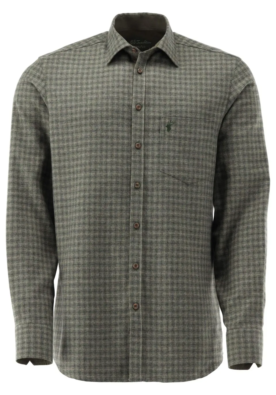 os-trachten-iruso-jagdhemd-herren-langarm-gr-53-54-slim-fit image 1