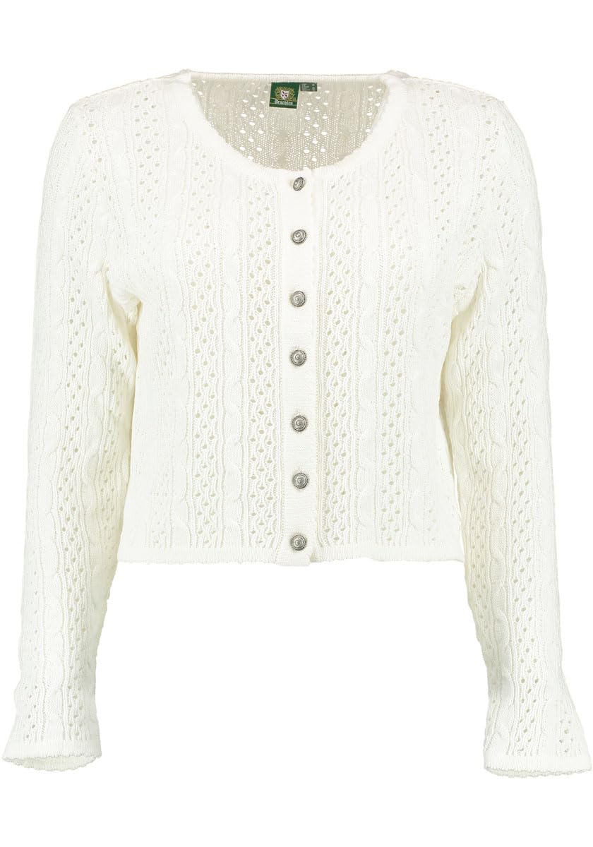 os-trachten-gnoyor-damen-strickjacke-34-anthrazit-baumwolle image 7