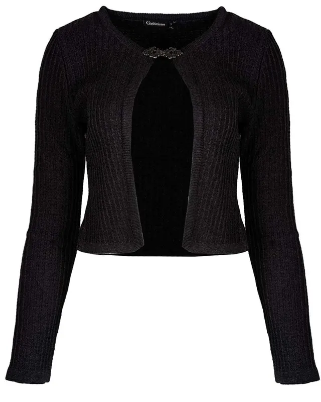 os-trachten-mia-strickjacke-damen-kurze-dirndljacke image 1