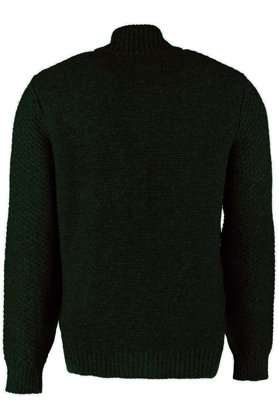 os-trachten-strickjacke-schurwolle-trachtenpullover-olive image 3