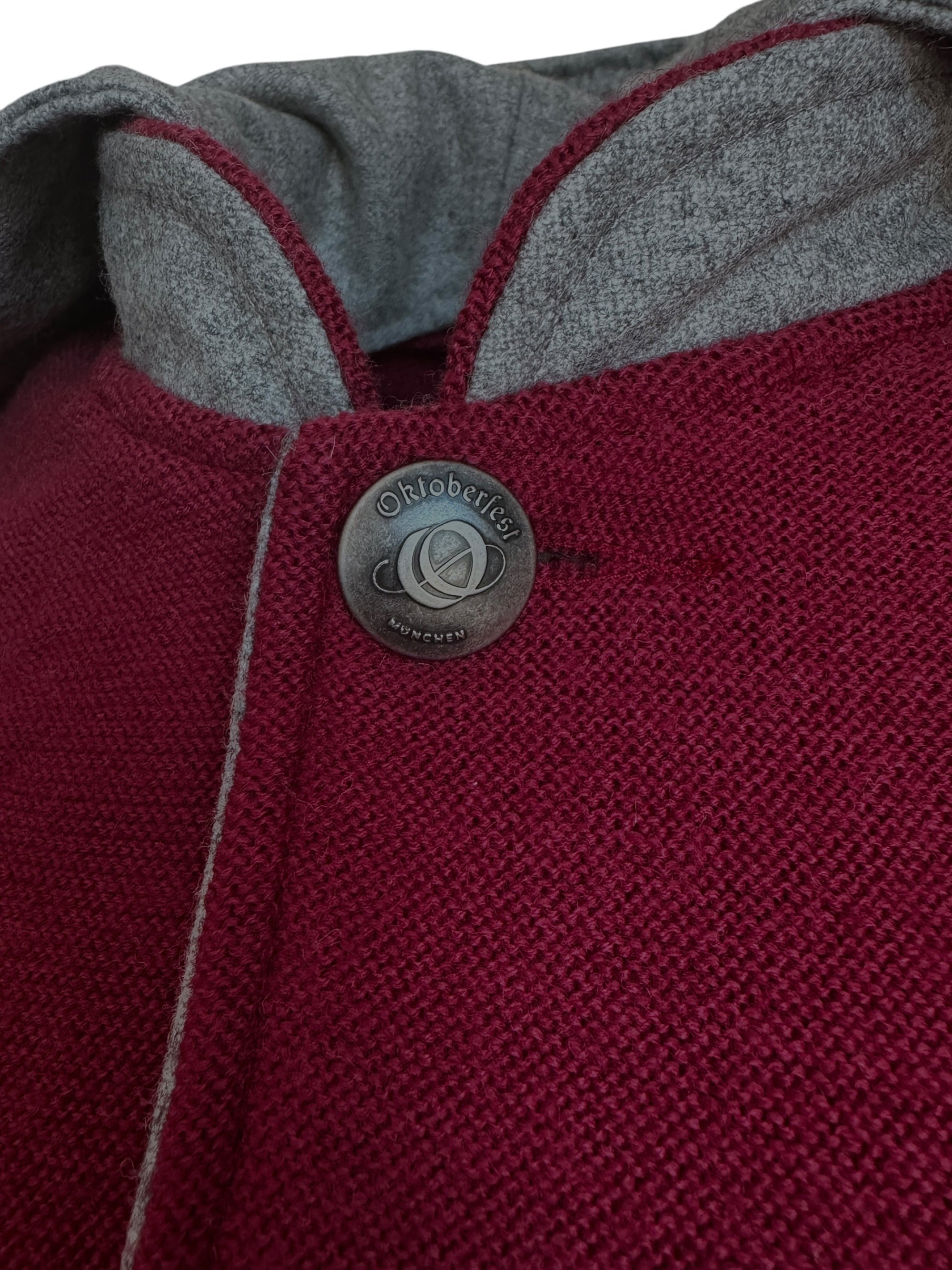 litzlfelder-emilian-kapuzenjacke-herren-merlotrot-merino image 3