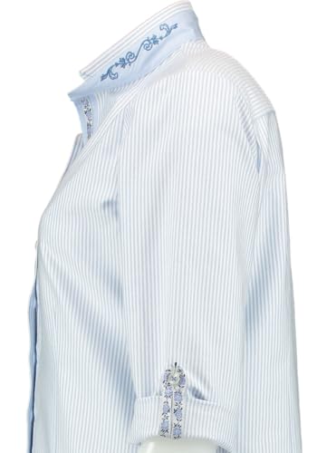 os-trachten-ladora-langarm-trachtenbluse-mit-stehkragen-dirndl image 8