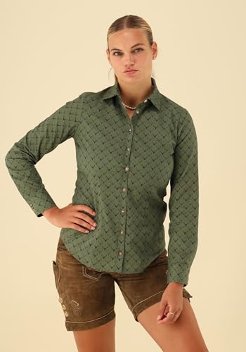 os-trachten-tafoya-jagdbluse-langarm-hirschhornkn-pfe image 7