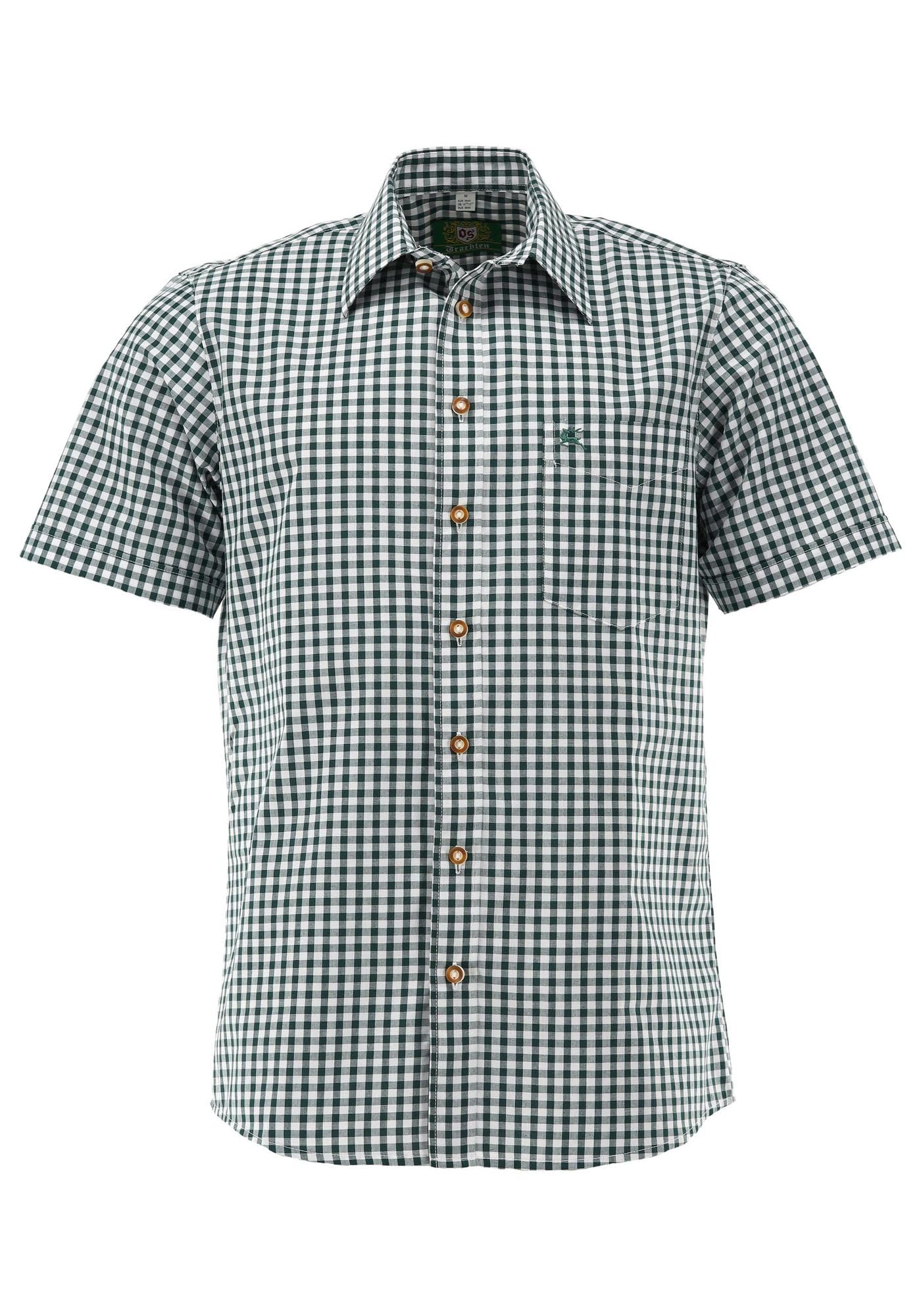 os-trachten-zihul-trachtenhemd-herren-kurzarm-regular-fit-karo image 6