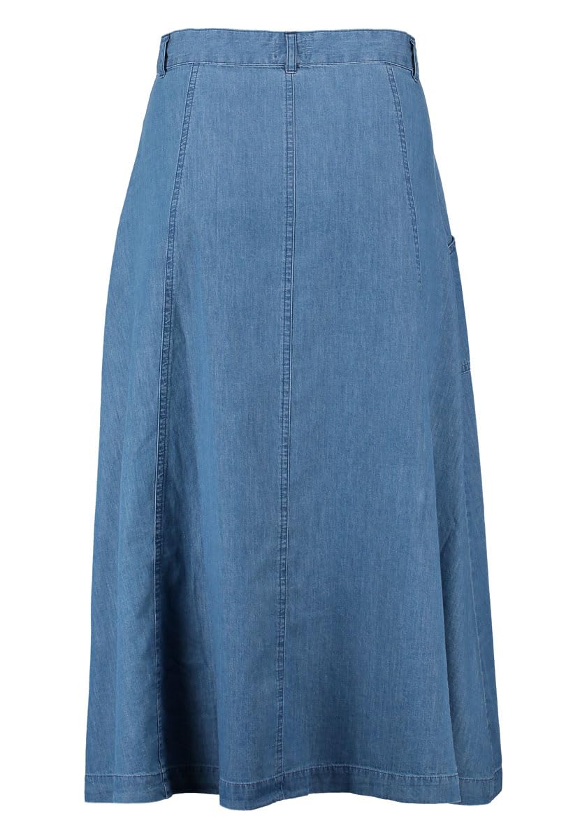 os-trachten-brujus-trachtenrock-damen-denim-wadenlang-40 image 3