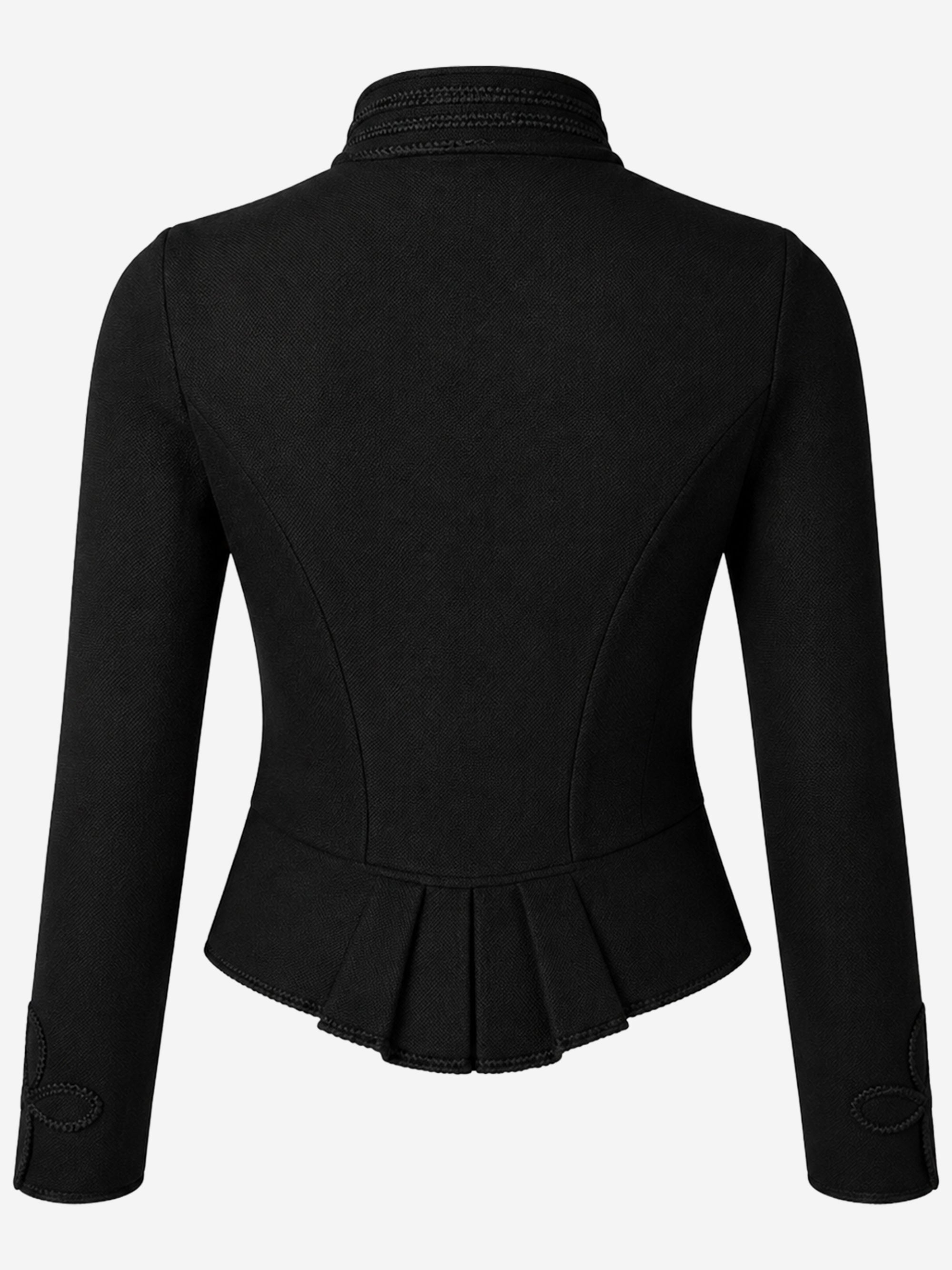 litzlfelder-amara-trachtenjacke-damen-schwarz-merinowolle image 2