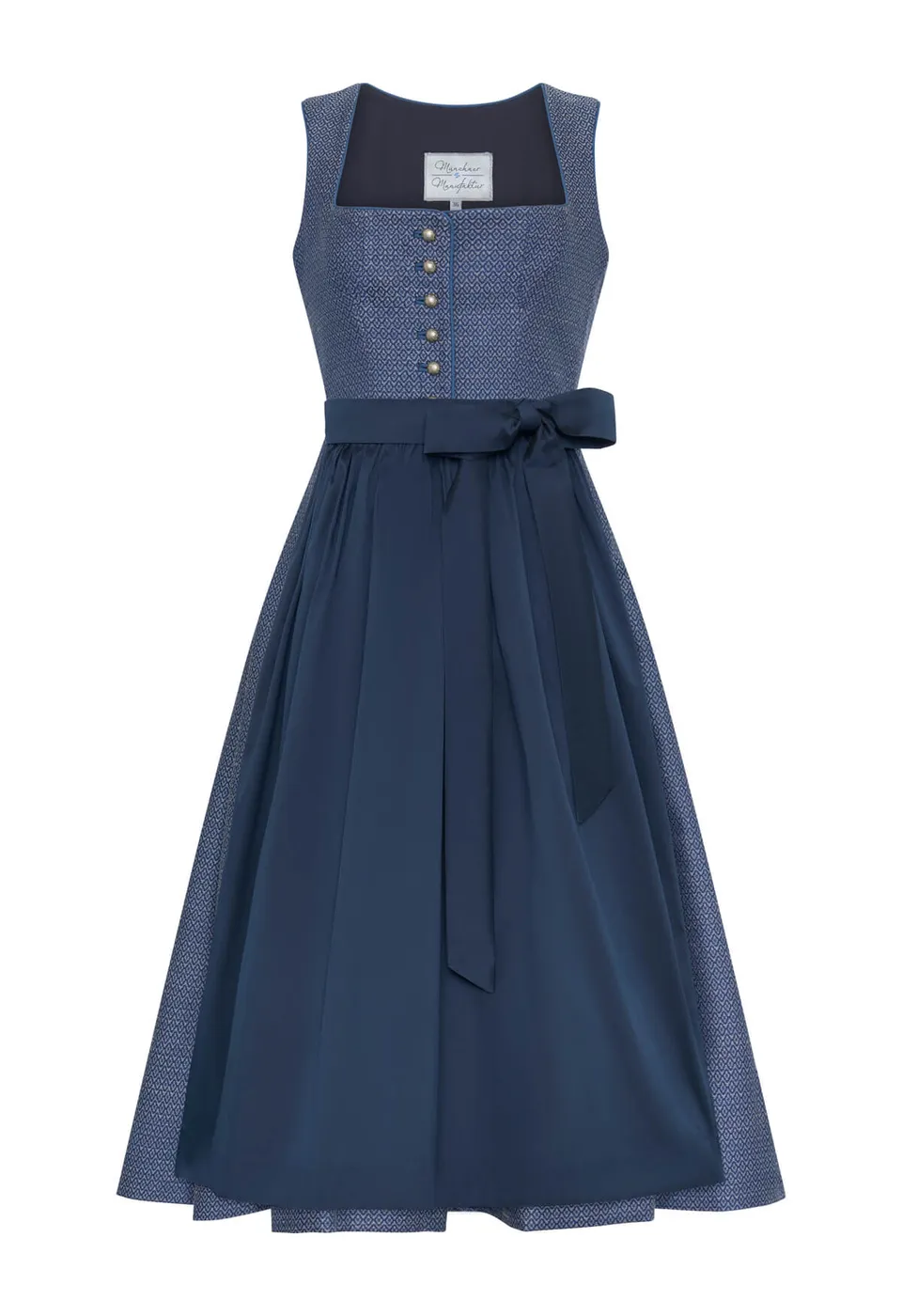 m-nchner-manufaktur-fanny-dirndl-marineblau-muster image 1
