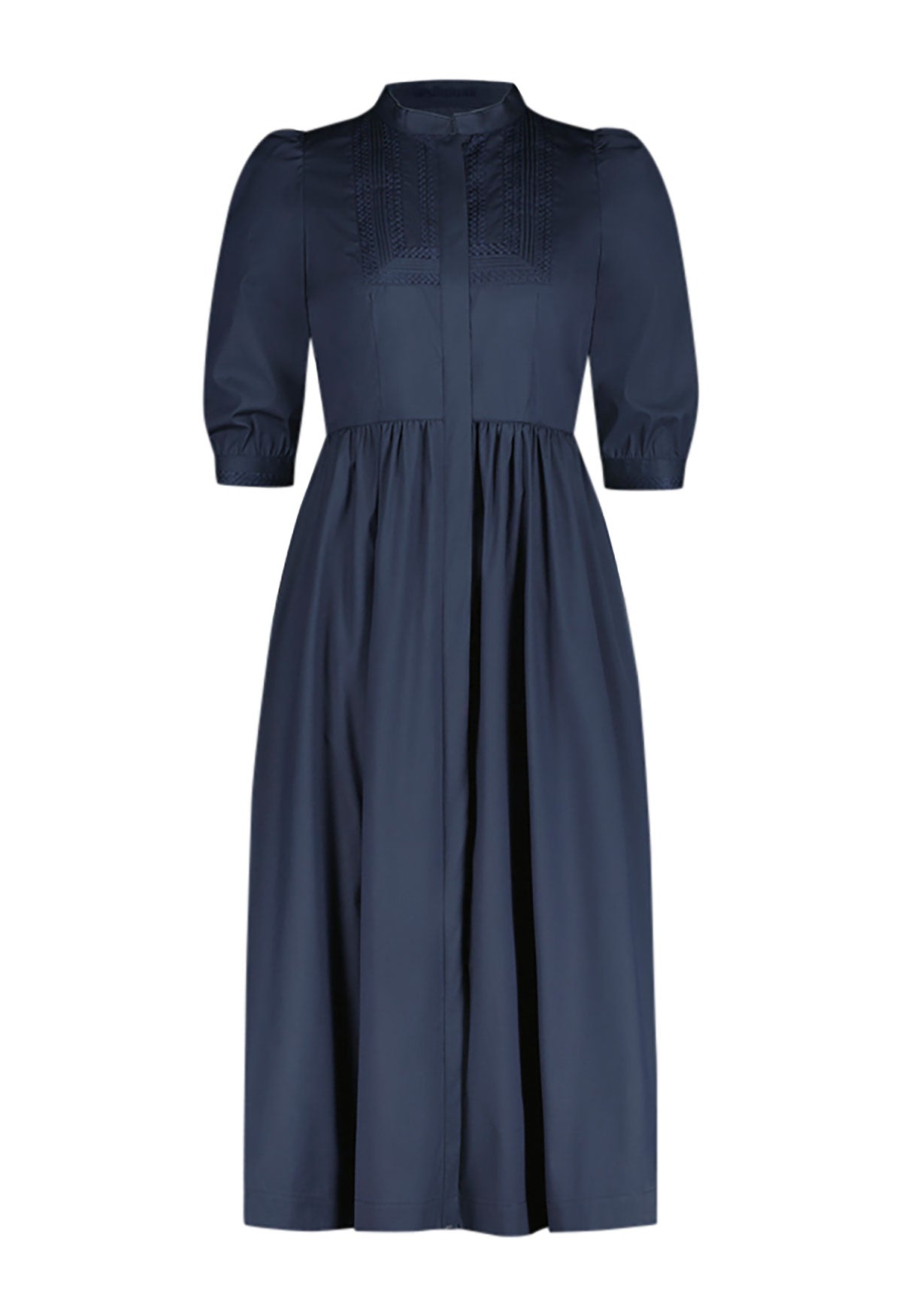 m-nchner-manufaktur-blusenkleid-bestickt-dunkelblau-baumwolle image 1