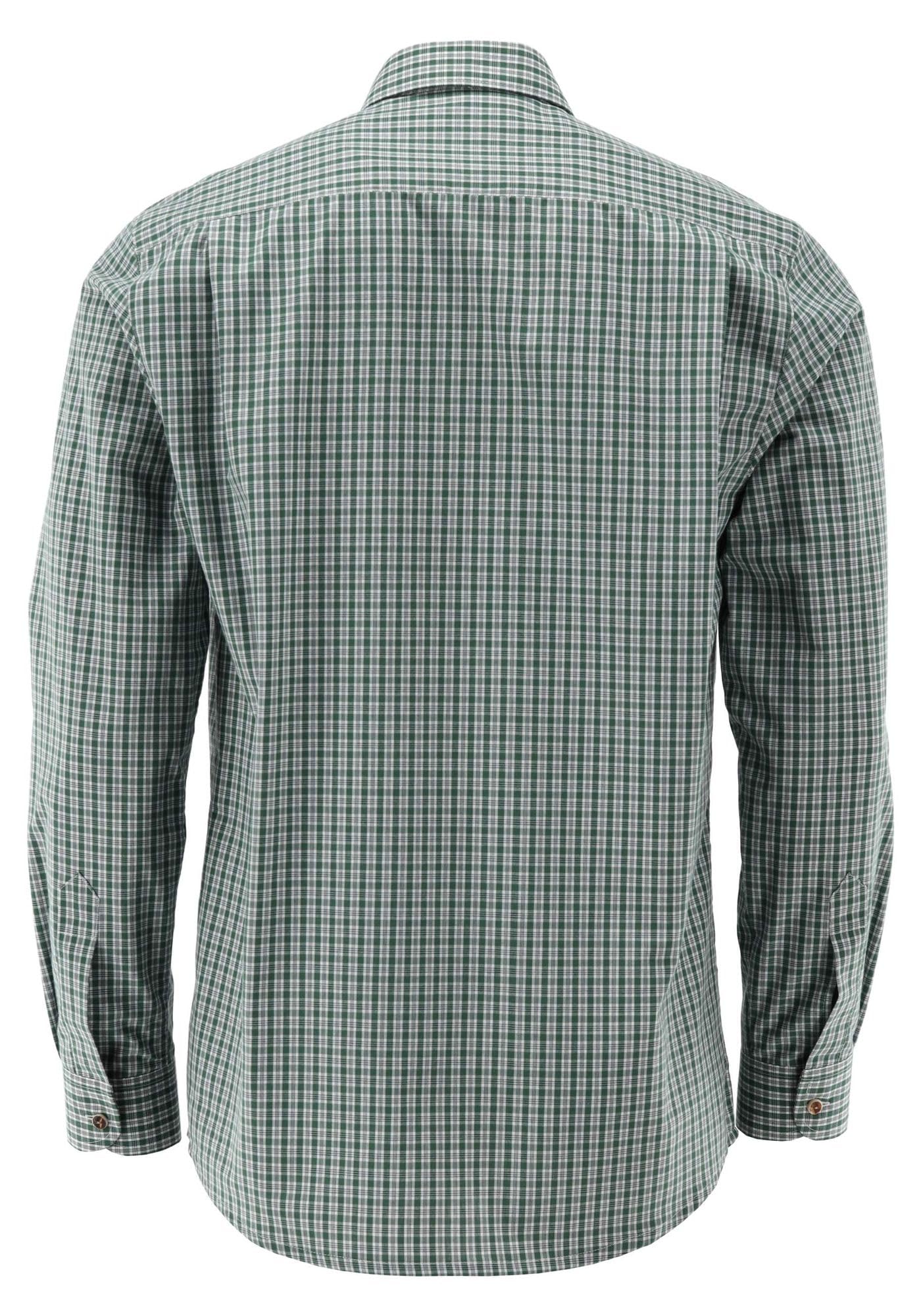 os-trachten-amboio-jagdhemd-herren-slim-fit-43-44-karo image 2