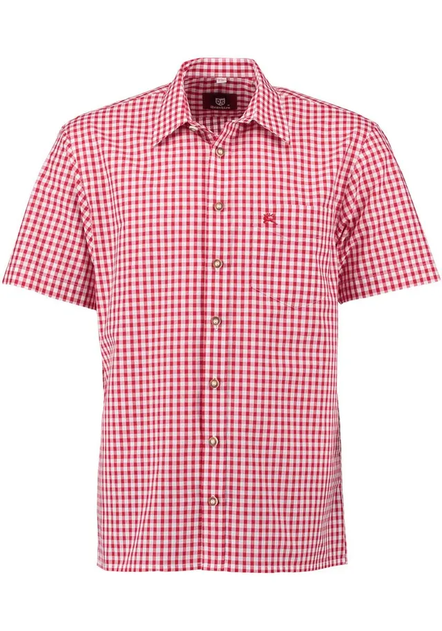 os-trachten-zihul-trachtenhemd-herren-kurzarm-regular-fit-karo image 1