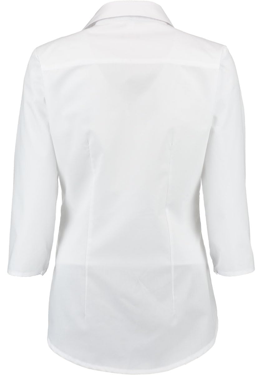 os-trachten-eqasa-trachtenbluse-7-8-arm-wei-v-ausschnitt image 3