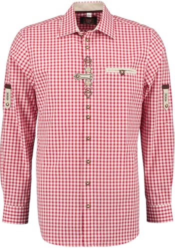 os-trachten-trufu-trachtenhemd-herren-karo-regular-fit image 7