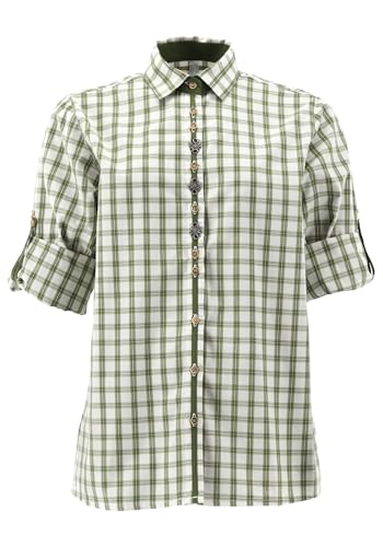 os-trachten-xenari-trachtenbluse-langarm-khaki-gr-34 image 6