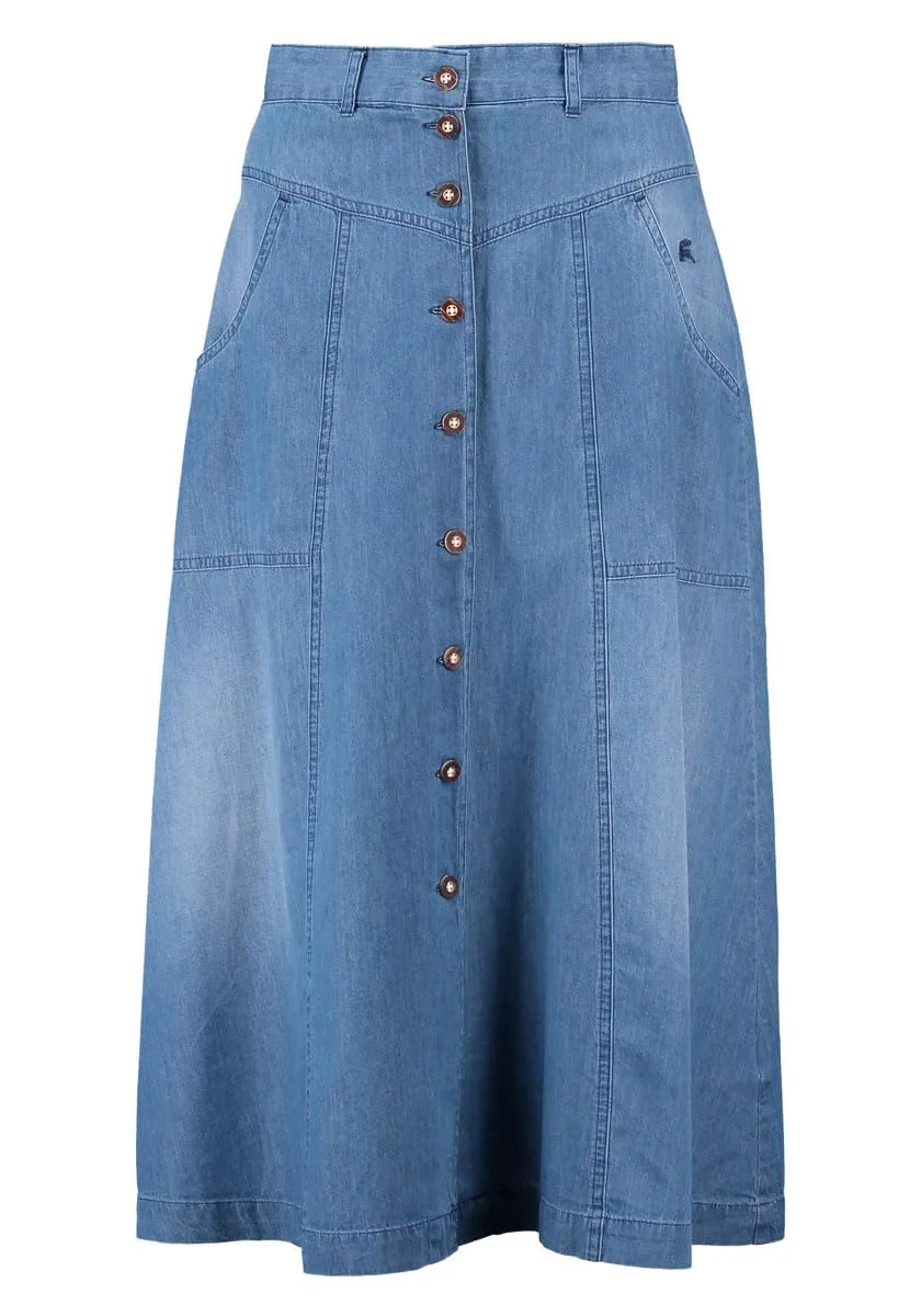 os-trachten-brujus-trachtenrock-damen-denim-wadenlang-40 image 1