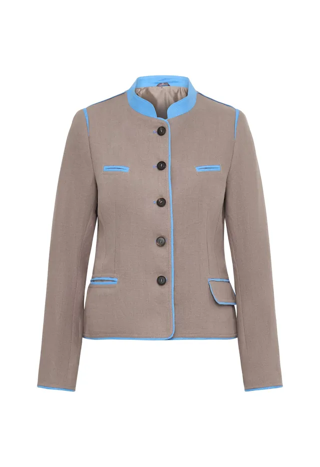 m-nchner-manufaktur-josefa-trachtenjacke-leinen-taupe image 1