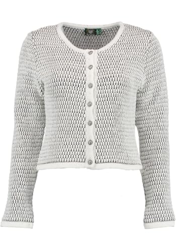 os-trachten-qoriva-strickjacke-damen-rundhals-zweifarbig image 4