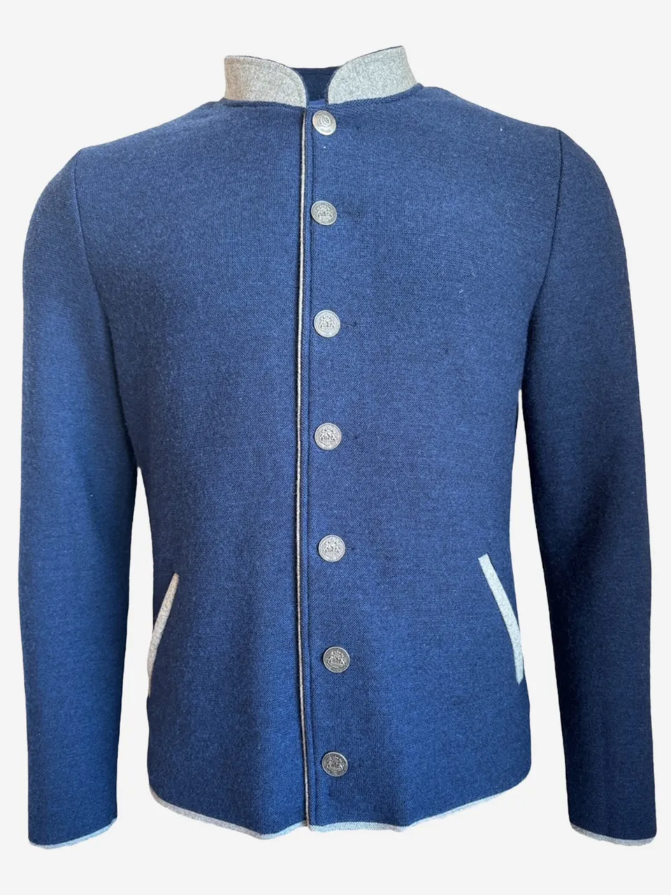 litzlfelder-emilian-kapuzenjacke-herren-saphirblau-merino image 1