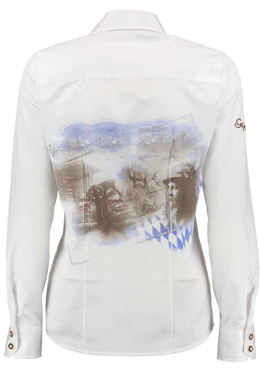 os-trachten-ferol-trachtenbluse-langarm-edelwei-druck-stickerei image 2