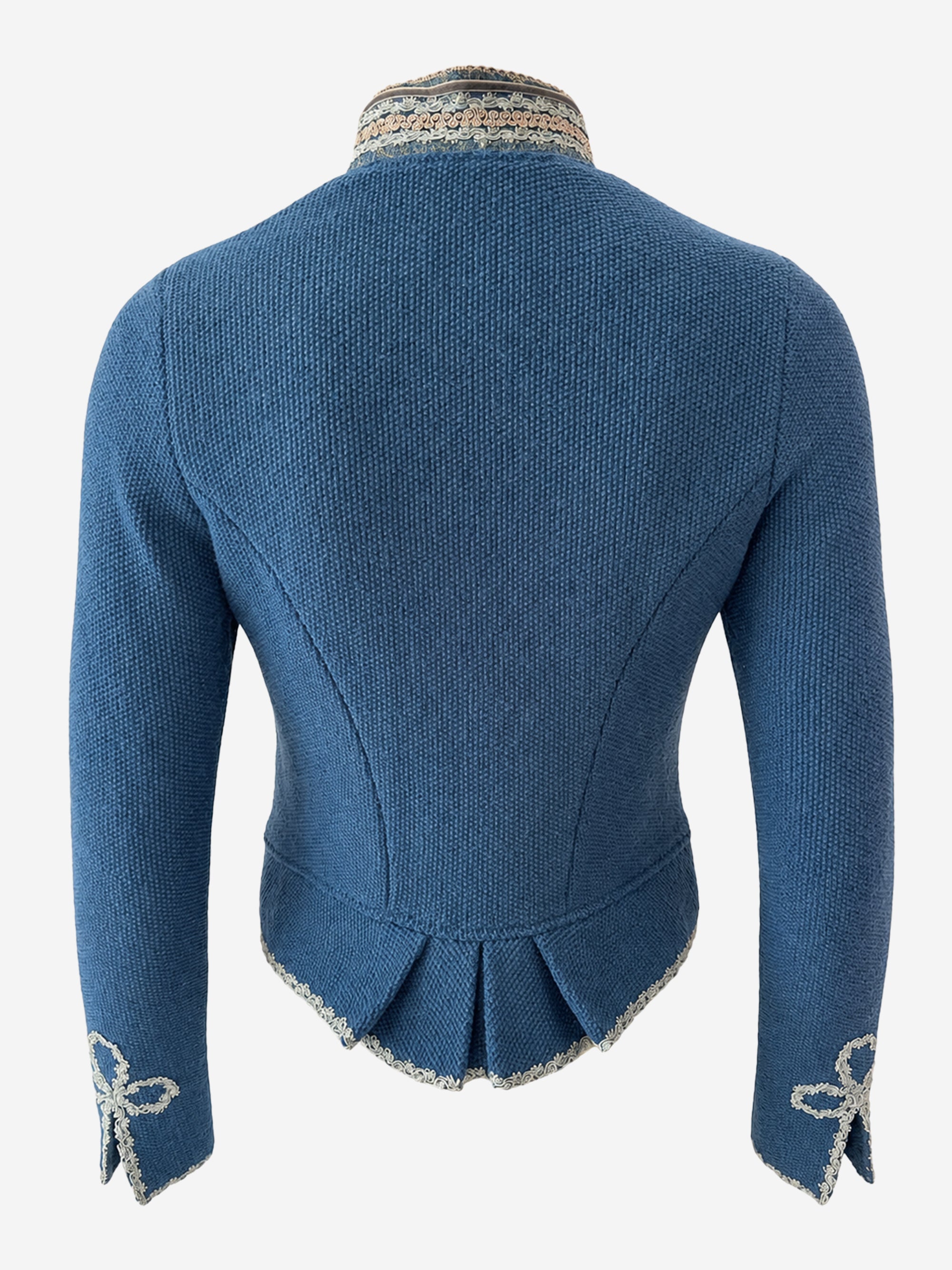 litzlfelder-damen-mia-trachtenjacke-petrolblau-schurwolle image 2