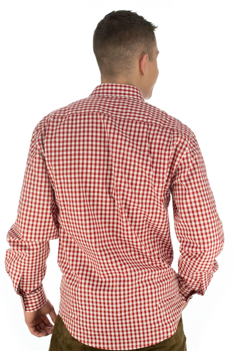 os-trachten-trufu-trachtenhemd-herren-karo-regular-fit image 5