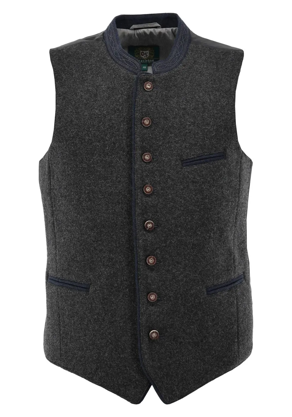 os-trachten-zapiu-trachtenweste-slim-fit-herren-gr-e-60 image 1