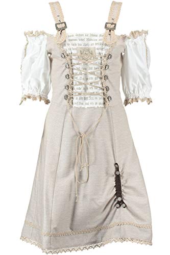 os-trachten-midi-dirndl-landhaus-dirndl-natur-38-baumwolle image 3