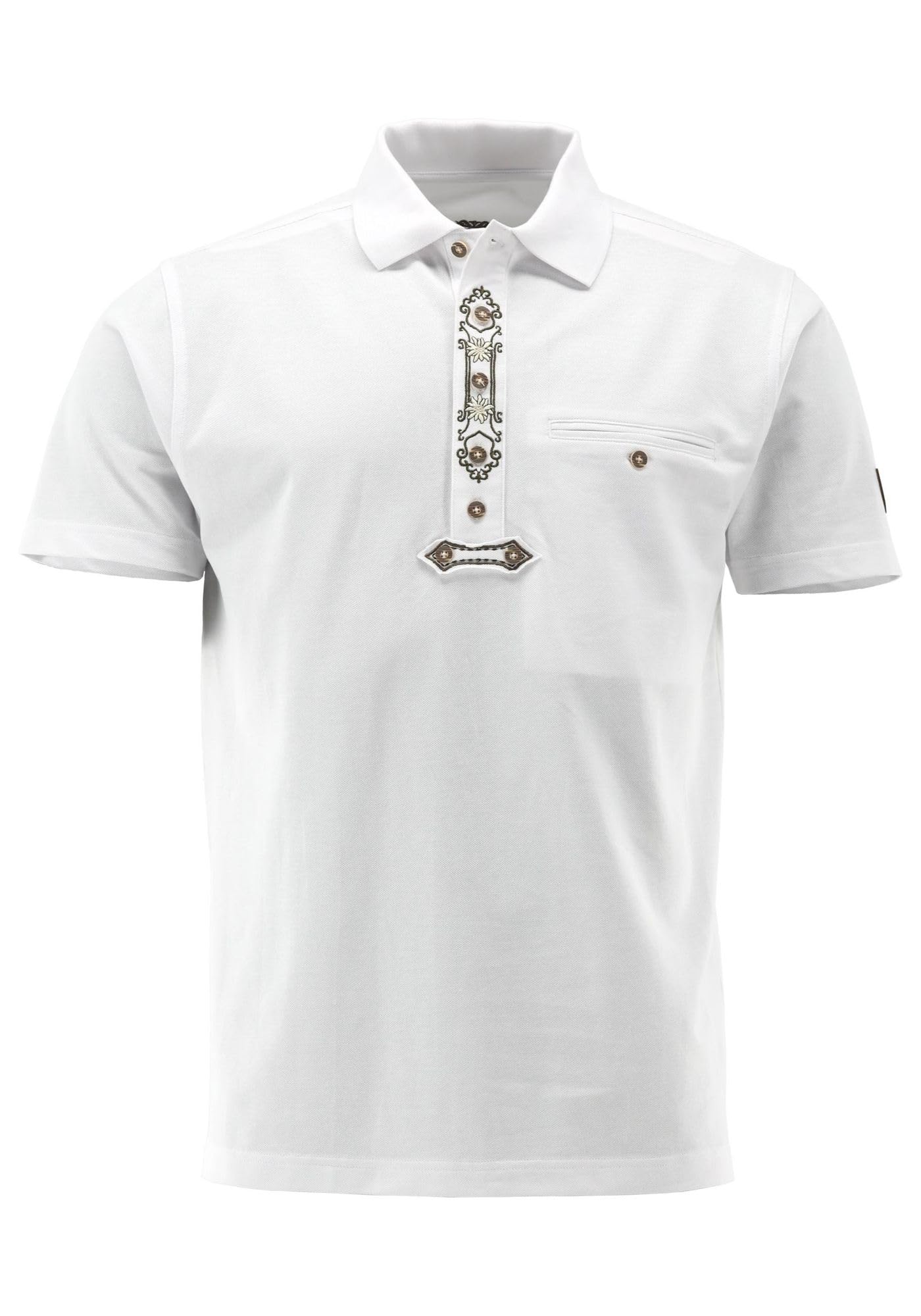 os-trachten-grasko-poloshirt-herren-schwarz-regular-fit image 1