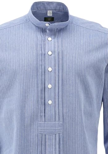 os-trachten-hazau-trachtenhemd-herren-slim-fit-53-54-fest image 6
