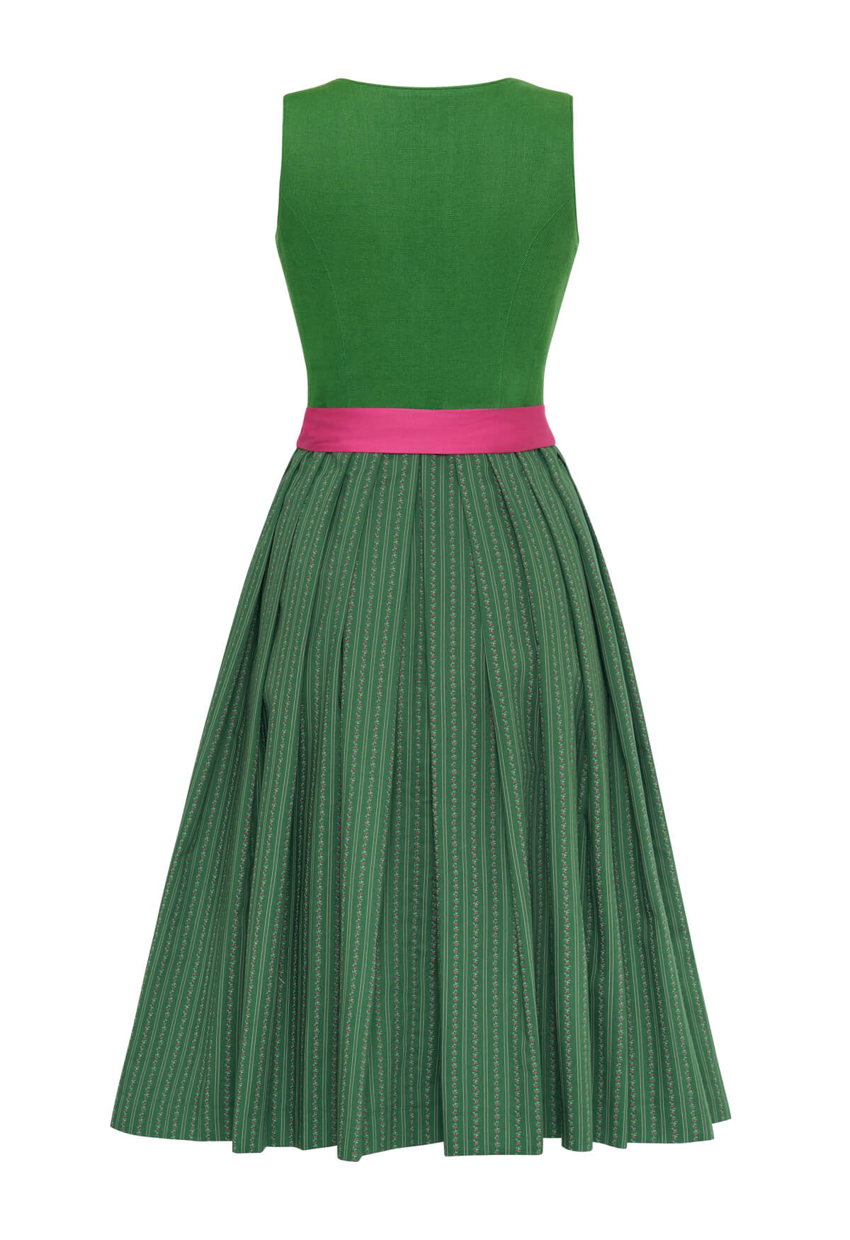 m-nchner-manufaktur-fanny-dirndl-gr-n-pinke-sch-rze image 2