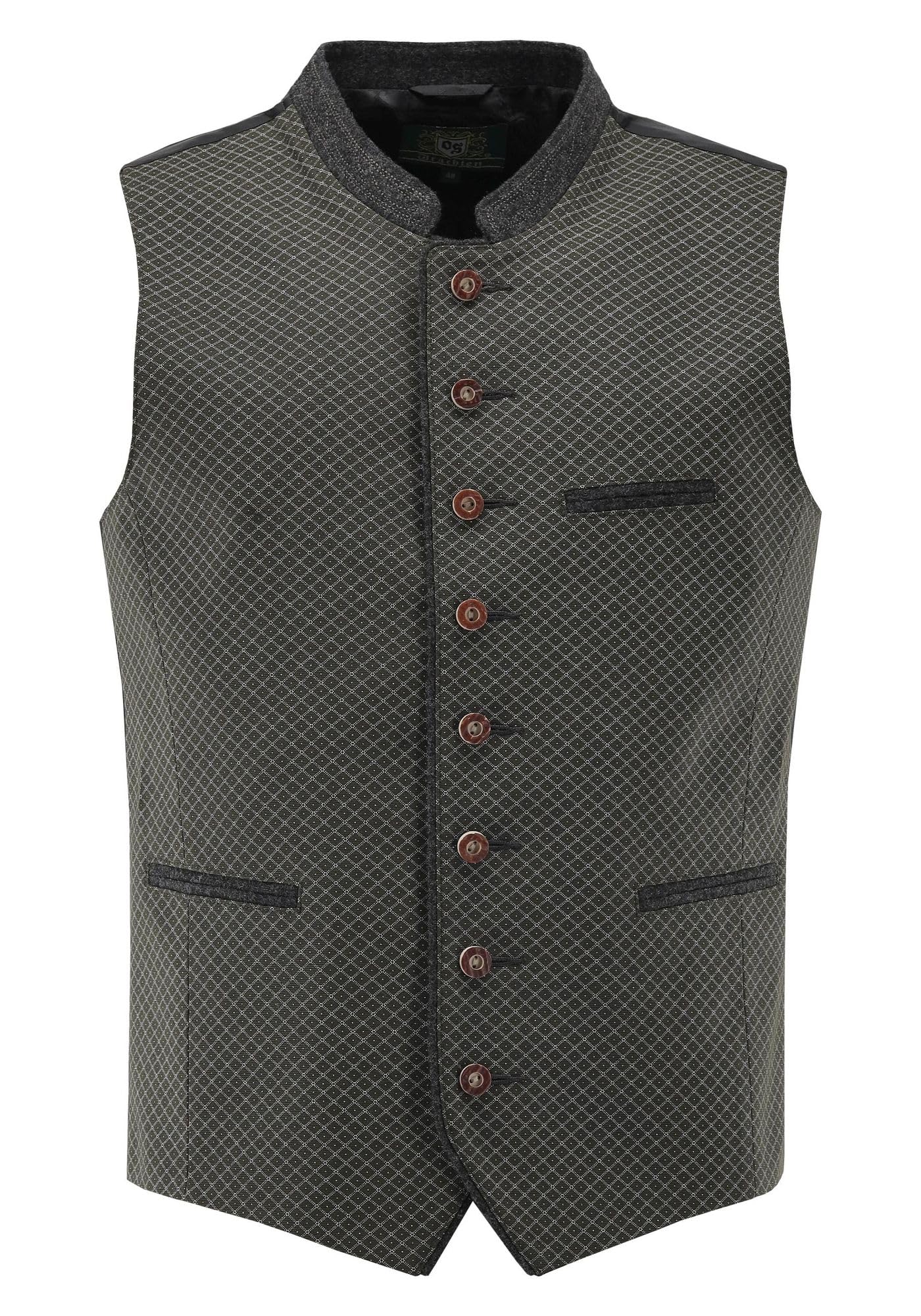 os-trachten-teger-trachtenweste-herren-slim-fit-52-marine image 1