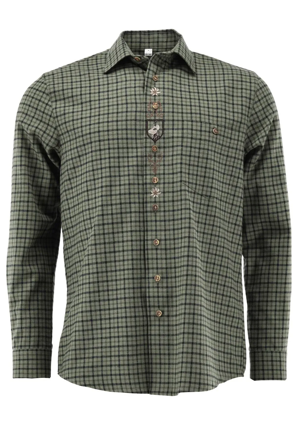 os-trachten-smalo-jagdhemd-regular-fit-herren-45-46 image 1