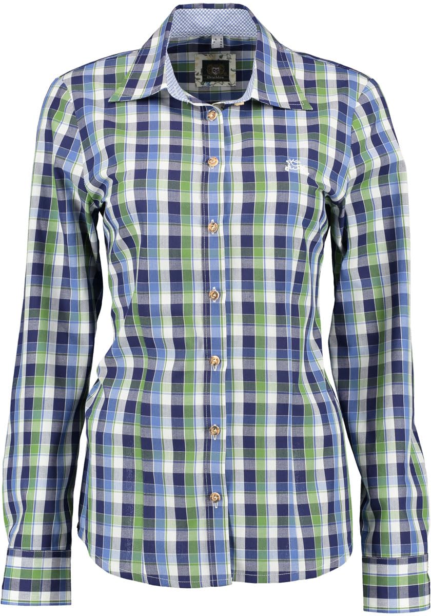 os-trachten-tuwo-trachtenbluse-langarm-tailliert-polyester image 1