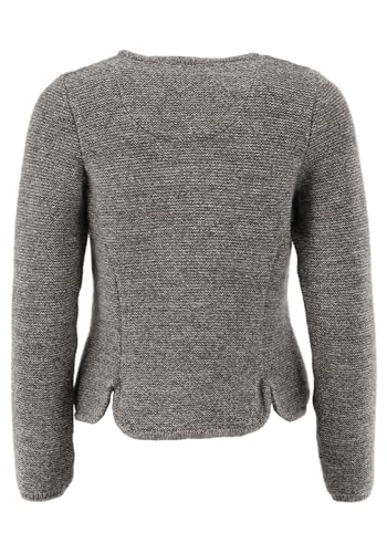 os-trachten-forivo-strickjacke-damen-rundhals-oliv image 7