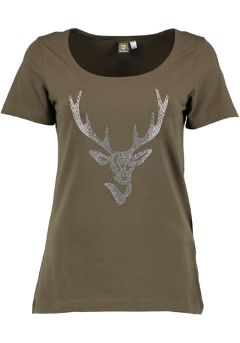 os-trachten-xilavo-t-shirt-rundhals-weinrot image 5