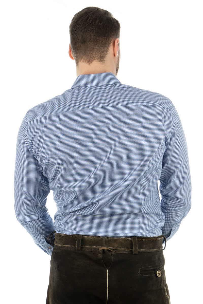 os-trachten-wacodu-trachtenhemd-herren-slim-fit-kleinkaro image 5